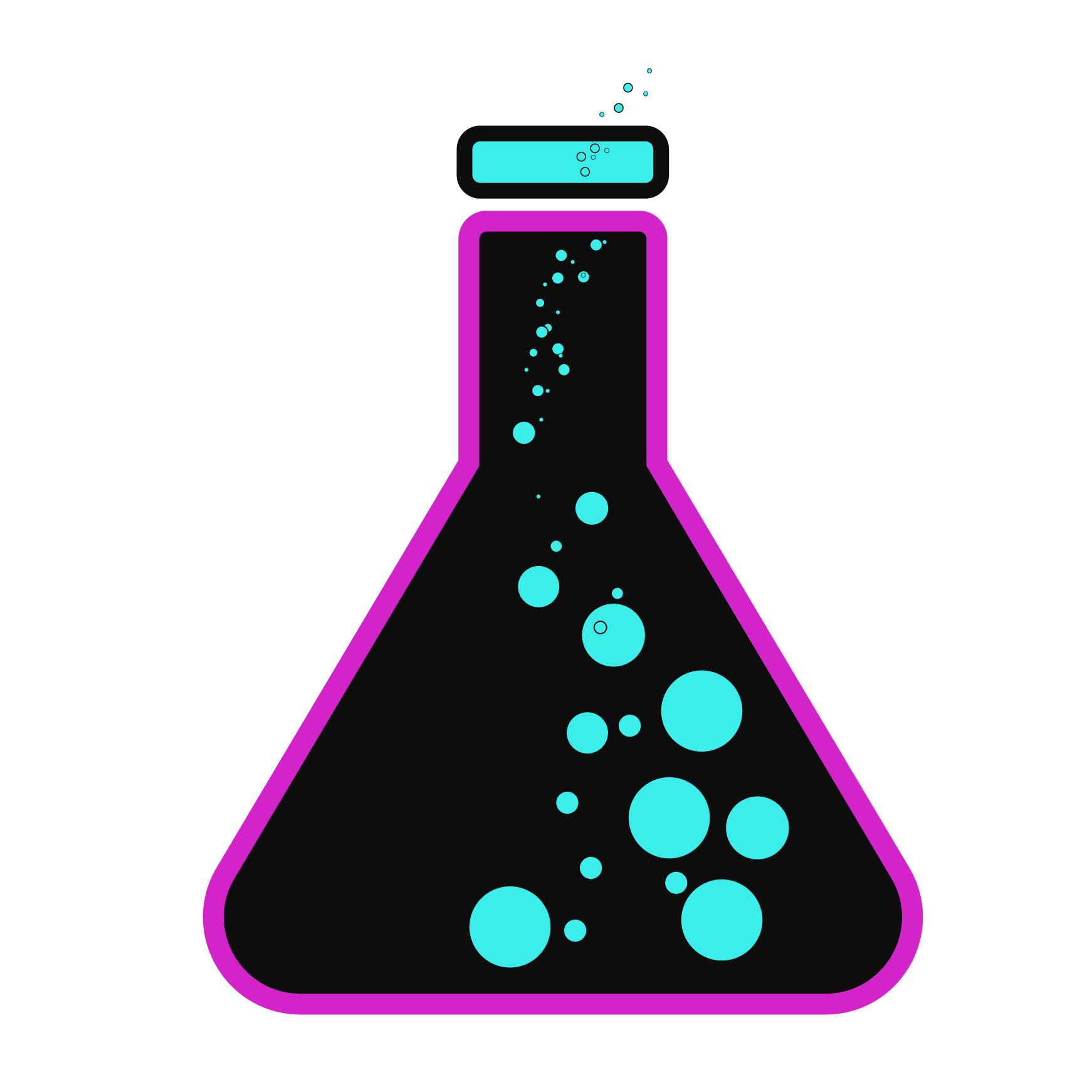 Beaker icon for customizing supplement formulas